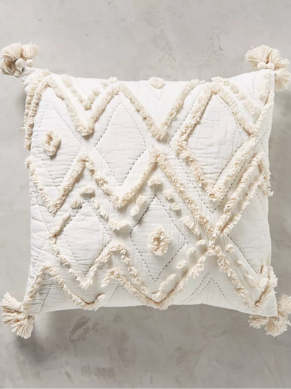 Anthropologie Aldalora Euro Sham 24x24”